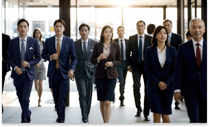 警備員不足により、人手が足りていない